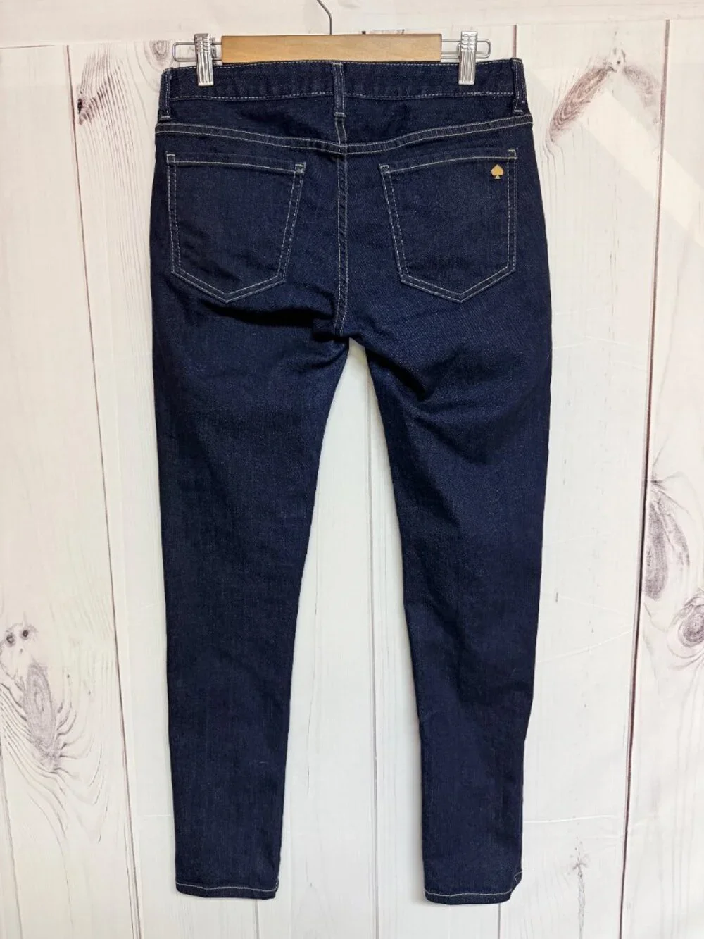 Kate Spade‎ Women’s Broome Street Skinny Jeans 28 Dark Indigo EUC